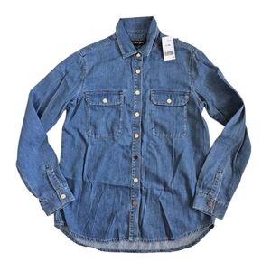Mavi Jeans Gold Freya Denim Shirt Small